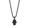 Stone-Set Hamsa Pendant