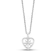 North Star Heart Pendant - Women Pendant - The Steel Shop